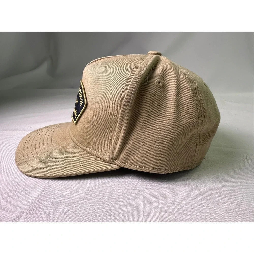 Katin Customs Hat Tan Cotton Canvas Snapback Est 1954 Patch Surf Skate‎ OSFA